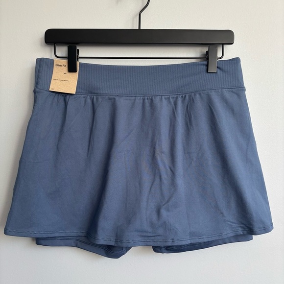 NWT Nike Women's Large Slate Blue Skort Tennis Slim Fit - Picture 5 of 10